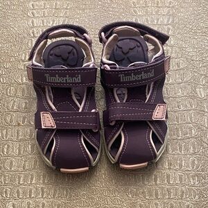 Timberland Kids Dark Purple Sandals
